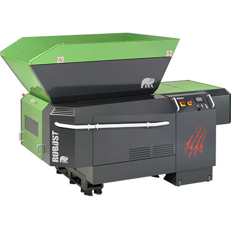 Trituratore monoalbero - SD 90 XL - Robust d.o.o. - per legno / per rifiuti / robusto