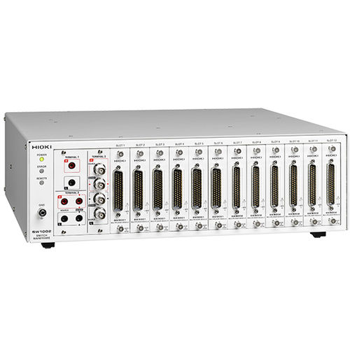 Multiplexer modulo - SW100 series - HIOKI EUROPE GmbH - multicanale