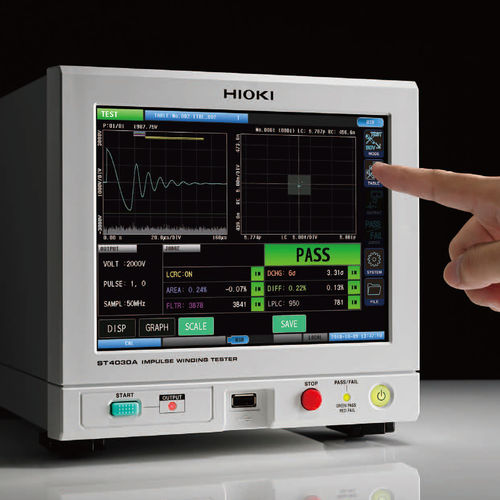 Tester di isolamento per impulsi di tensione - ST4030A - HIOKI EUROPE GmbH - per avvolgimento statorico / per rotore