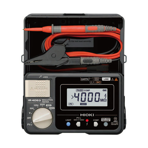 Tester di isolamento - IR405 series - HIOKI EUROPE GmbH - della resistenza di isolamento / per impianto elettrico / per impianto fotovoltaico