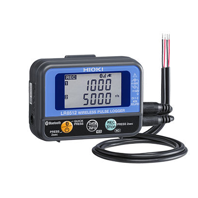Data logger di portata - LR8512 - HIOKI EUROPE GmbH - di impulsi / senza fili / compatto