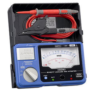 Tester di isolamento - IR401 series - HIOKI EUROPE GmbH - della resistenza di isolamento / di cavi / robusto