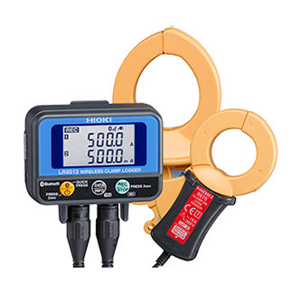 Registratore di dati di corrente - LR8513 - HIOKI EUROPE GmbH - senza fili / con display LCD / per rilevamento di fughe