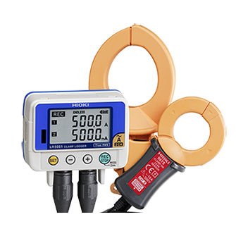 Data logger di corrente - LR5051 - HIOKI EUROPE GmbH - con display LCD / per rilevamento di fughe / compatto