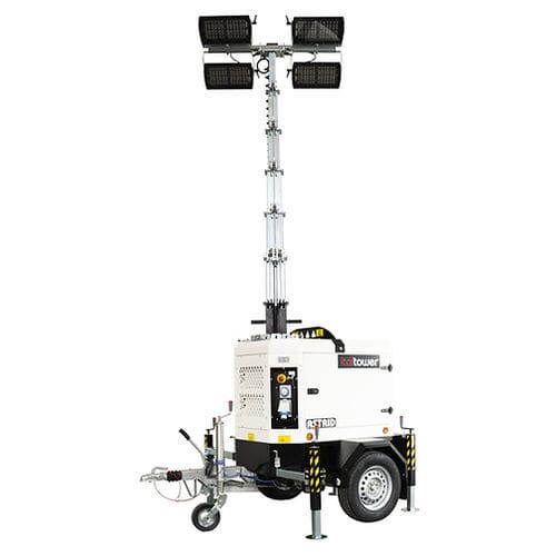 Torre faro LED - Astrid - italtower.como - con motore diesel / monofase