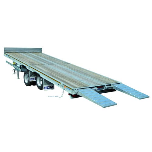 Rimorchio porta-attrezzi - PE.70 B FA - ECIM Remorques - per attrezzatura industriale / da cantiere / per veicolo