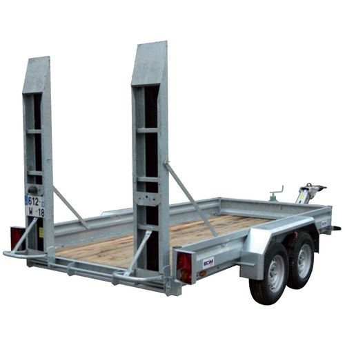 Rimorchio porta-attrezzi - PE Classic - ECIM Remorques - per attrezzatura industriale / da cantiere / per veicolo