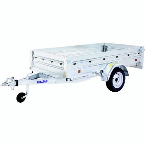 Rimorchio da cantiere - VB  series - ECIM Remorques - per rifiuti / per legna / per utensili