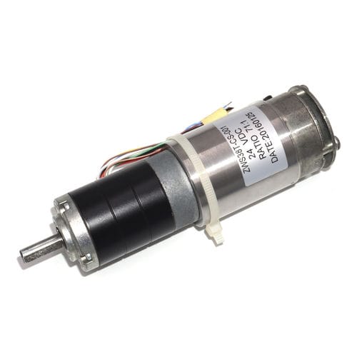 Motore brushless -  ZWS38T-CS-001 - Shenzhen Casic Motor System Co., Ltd. - DC / 24 V / con freno