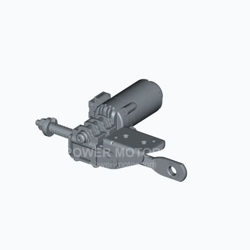Motoriduttore DC - PGM.WH50EL-25-24180C - Shenzhen Power Motor Industrial Co., Ltd. - a vite senza fine / concentrica / 10 W...50 W