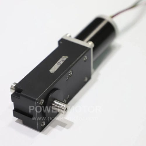 Motoriduttore DC - PGM.D105 - Shenzhen Power Motor Industrial Co., Ltd. - a vite senza fine / coassiale / 0 W...10 W