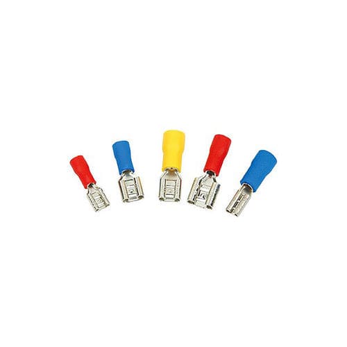 Capocorda senza saldature femmina - FDD 1.25-110(5) - Rongwei Electric Co.,Ltd - isolata