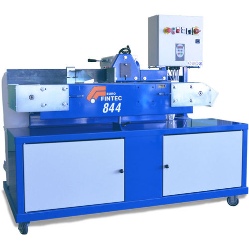 Smussatrice-sbavatrice elettrica - GECAM SRL - stazionaria / per bordi / automatica