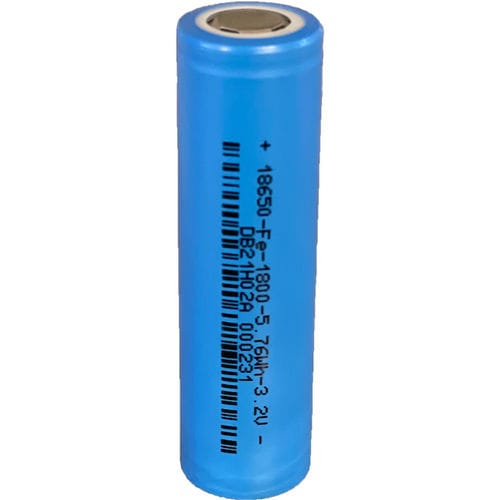 Batteria LiFePO4 - 18650Fe-1800 - SIG ENERGY TECHNOLOGY - cilindrica / 3 V / industriale