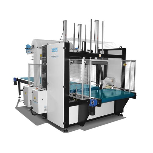 Avvolgitrice fasciapallet ad anello rotante - COOLPACK-150-EXPRESS - CONSTRUCCIONES METÁLICAS J BARBERAN, SA - automatica / per mobile / per prodotti finiti