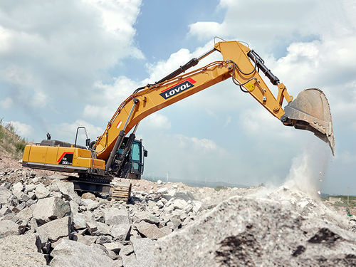 Escavatore di grandi dimensioni - FR510E2-HD - Lovol Heavy Industry Co., Ltd. - cingolato / diesel