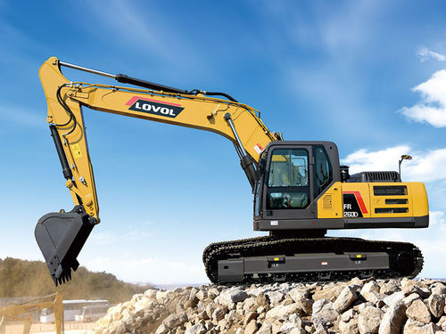 Escavatore intermedio - FR260D - Lovol Heavy Industry Co., Ltd. - cingolato / diesel / per cantiere di costruzione