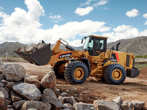 Pala su ruote - FL956H - Lovol Heavy Industry Co., Ltd. - per cantiere / ergonomica