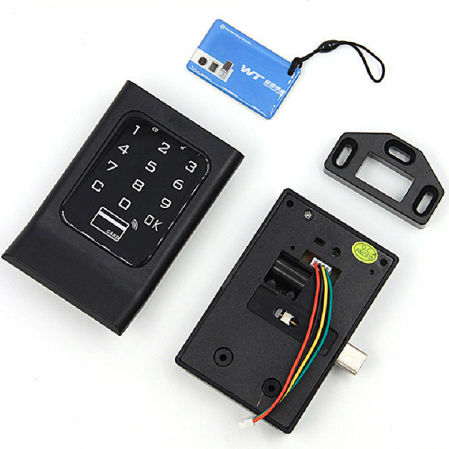 Serratura elettronica - WT-M-1701B - Ningbo Wangtong Locks Co., Ltd. - per porta / per spogliatoio / in plastica