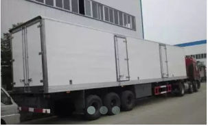 Semirimorchio frigorifero - CLW GROUP - furgone / per alimenti / a 3 assi