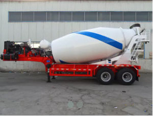 Semirimorchio per cemento - CLW GROUP - per calcestruzzo / per fusti / a 2 assi