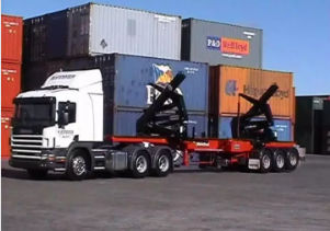 Semirimorchio per contenitore - CLW9400 - CLW GROUP - per macchina automatica / a 2 assi / trainato