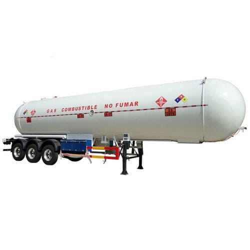 Semirimorchio per cisterna - CLW GROUP - per gas liquefatto / per GPL / a 3 assi
