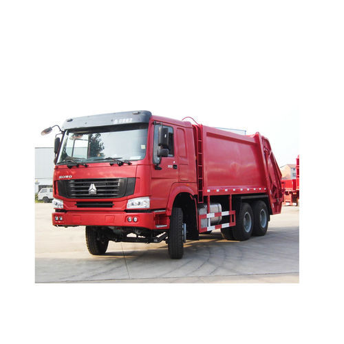Compattatore per rifiuti misto - Sinotruk HOWO 6*4 - CLW GROUP - mobile / idraulico / elettrico