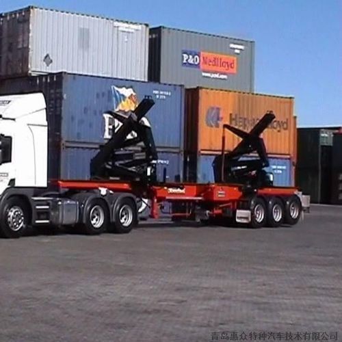 Semirimorchio per contenitore - CLW9400 - CLW GROUP - per macchina automatica / a 2 assi / trainato