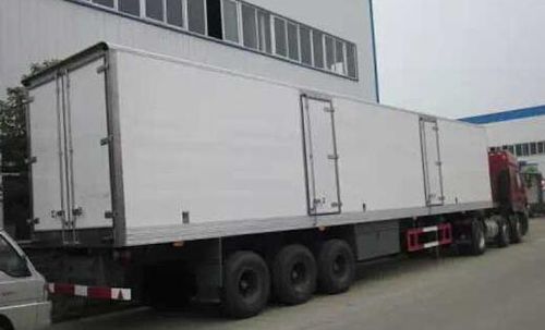 Semirimorchio frigorifero - CLW GROUP - furgone / per alimenti / a 2 assi