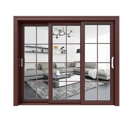 Sistema di porte scorrevole - J168 - Fujian Fen'an Aluminium Co., Ltd. - in alluminio / per interno