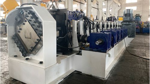 Profilatrice per guardrail - WUXI LINBAY MACHINERY CO.,LTD - per guida di scorrimento / automatica / punzonatura