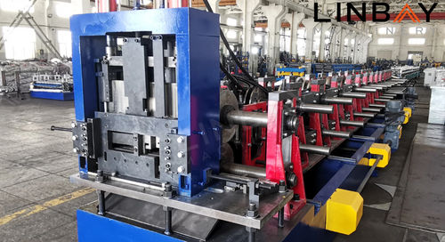 Profilatrice per profilati a C - WUXI LINBAY MACHINERY CO.,LTD - per profili a zeta / per profili sigma / automatica