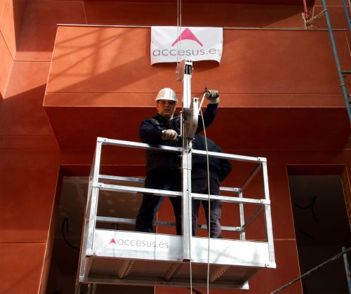 Piattaforma da lavoro - FT-021 - ACCESUS - sospesa / elettrica