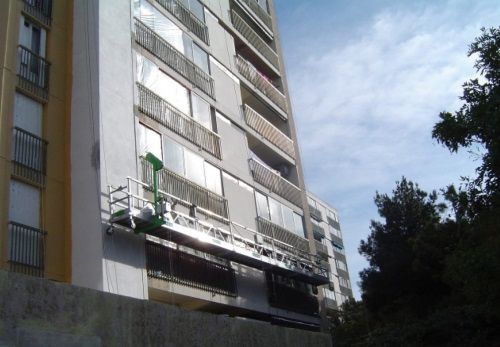 Piattaforma di sollevamento - FT-007 - ACCESUS - sospesa / per cantiere / elettrica