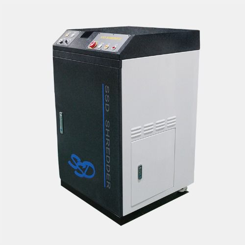 Trituratore monoalbero - Konis Tech - per rifiuti elettronici / per hard disk