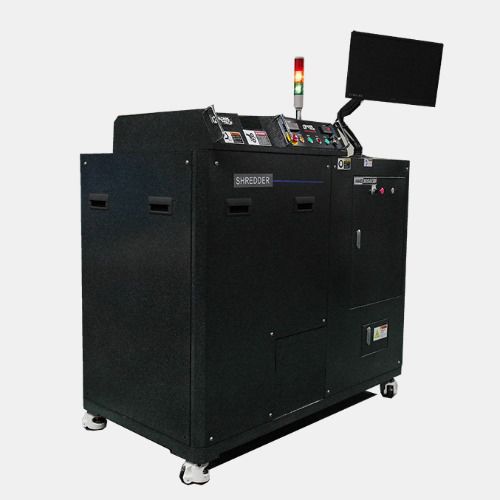 Trituratore monoalbero - AX-Combo - Konis Tech - per rifiuti elettronici / per hard disk