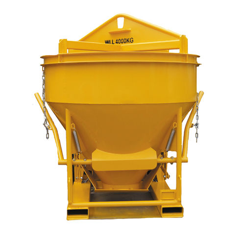 Benna per calcestruzzo conica - CKM/BGK - Longhe Intelligent Equipment Manufacturing Co.,Ltd - con fondo apribile