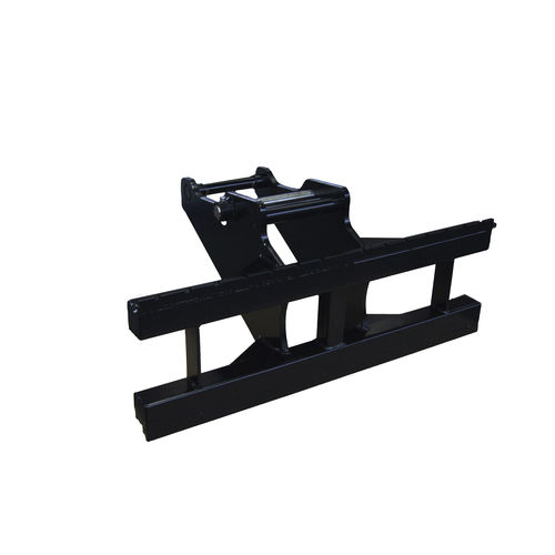 Piastra portaforche per escavatore - S40-S50 - Longhe Intelligent Equipment Manufacturing Co.,Ltd - con attacchi