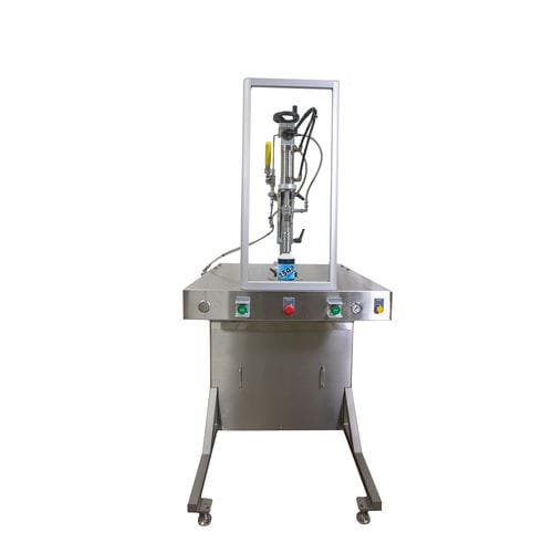 Riempitrice di gas - MBC Aerosol - semiautomatica / per bombola di gas / per lattine
