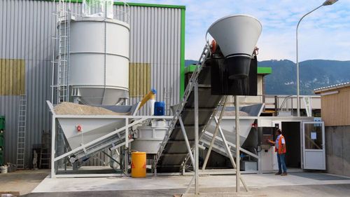 Centrale di betonaggio automatico - Scandinavian UK Machines AB - mobile