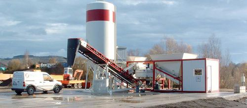 Centrale di betonaggio mobile - K-20 - Scandinavian UK Machines AB - automatico