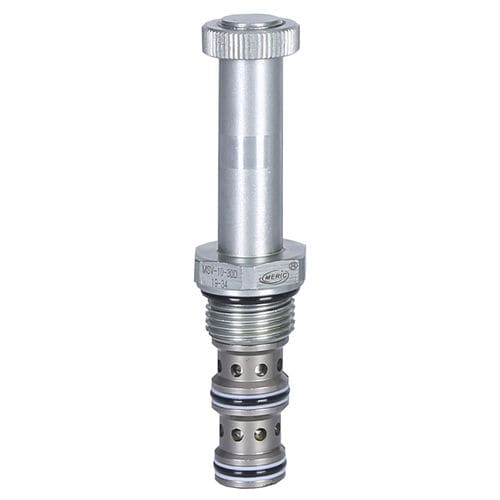 Distributore idraulico a cassetto - MSV-10-30D - Wenzhou Meric Hydraulic Technology Co.,Ltd - a comando elettrico / a 3 vie / compatto