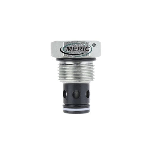 Valvola di ritegno a fungo - MCV-10-P series - Wenzhou Meric Hydraulic Technology Co.,Ltd - in acciaio / a molla / compatta