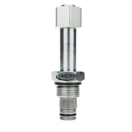 Distributore idraulico a cassetto - MSV-08-28 - Wenzhou Meric Hydraulic Technology Co.,Ltd - a comando elettrico / a 2/2 vie / compatto