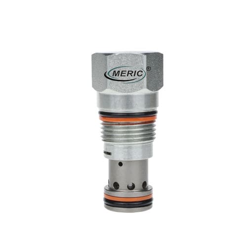 Valvola di ritegno a fungo - MCXDA - Wenzhou Meric Hydraulic Technology Co.,Ltd - filettata / in acciaio / a molla