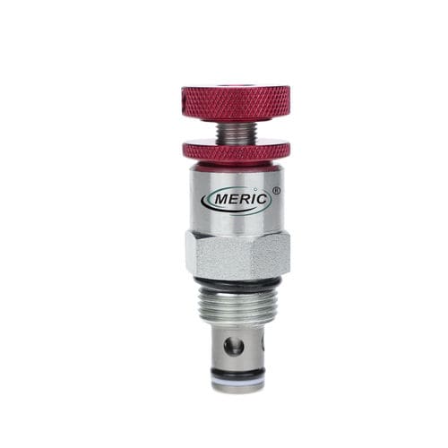 Valvola regolatore di flusso - MFC-08 - Wenzhou Meric Hydraulic Technology Co.,Ltd - a spillo / con volante / filettata
