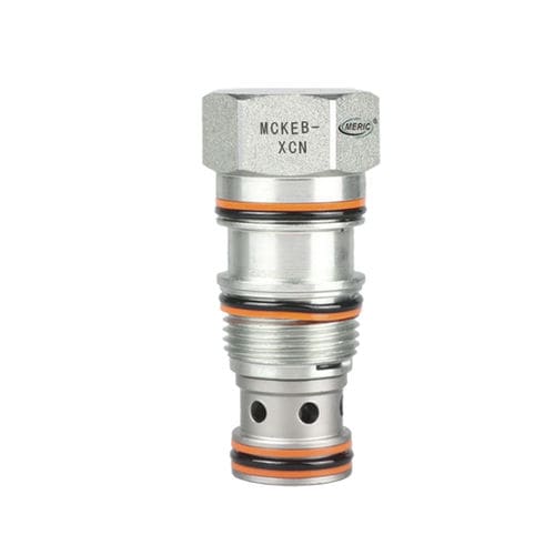 Valvola di ritegno a comando assistito - MCKEB series - Wenzhou Meric Hydraulic Technology Co.,Ltd - a cartuccia / filettata / in acciaio