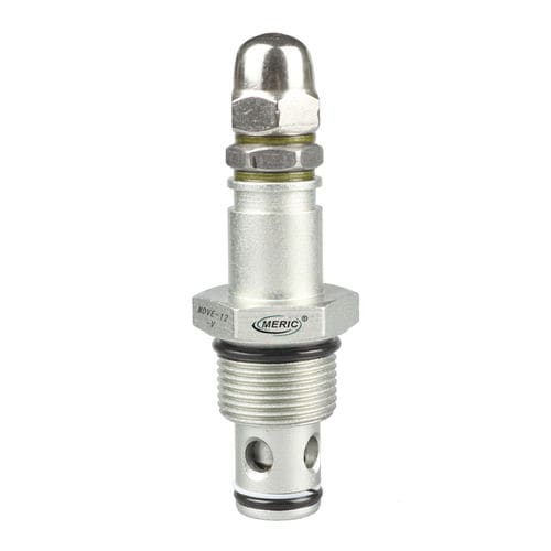 Valvola regolatore di flusso - MDVE-12 - Wenzhou Meric Hydraulic Technology Co.,Ltd - a spillo / con volante / filettata