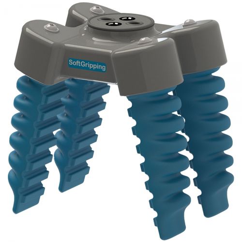 Pinza di presa pneumatica - SoftGripping - flessibile / a 4 griffe / per robot industriali